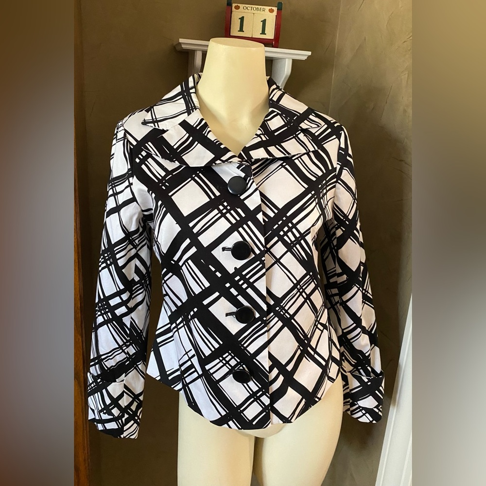 Trenz Petite by Theresa Renz collar with lapels Blazer jacket women’s size PS